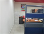 Oficina de gerente de ventanilla de zona
